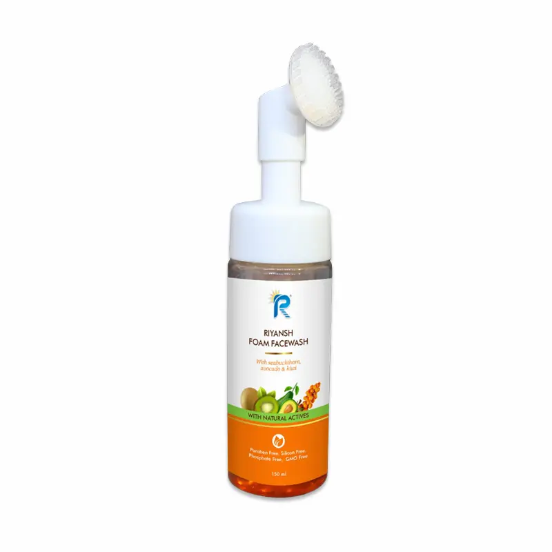 Riyansh Foam Face wash -Sea buckthorn