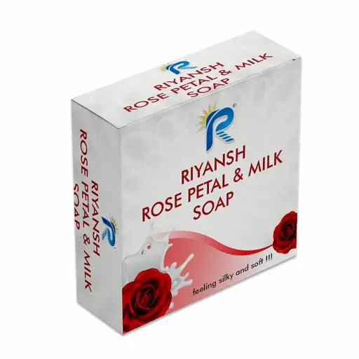 Riyansh Rose Petal and Milk Soap
