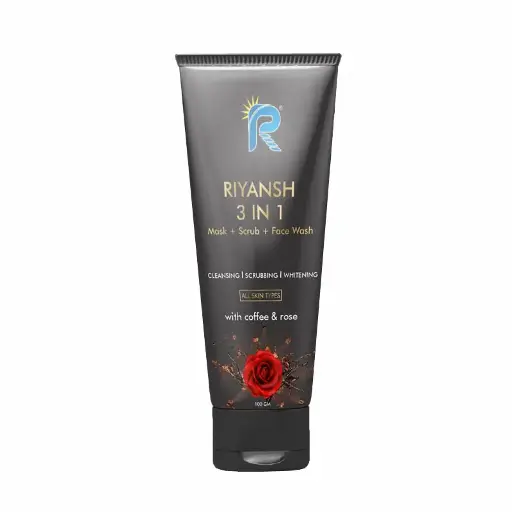 Riyansh 3in1 Face wash+Scrub+Mask